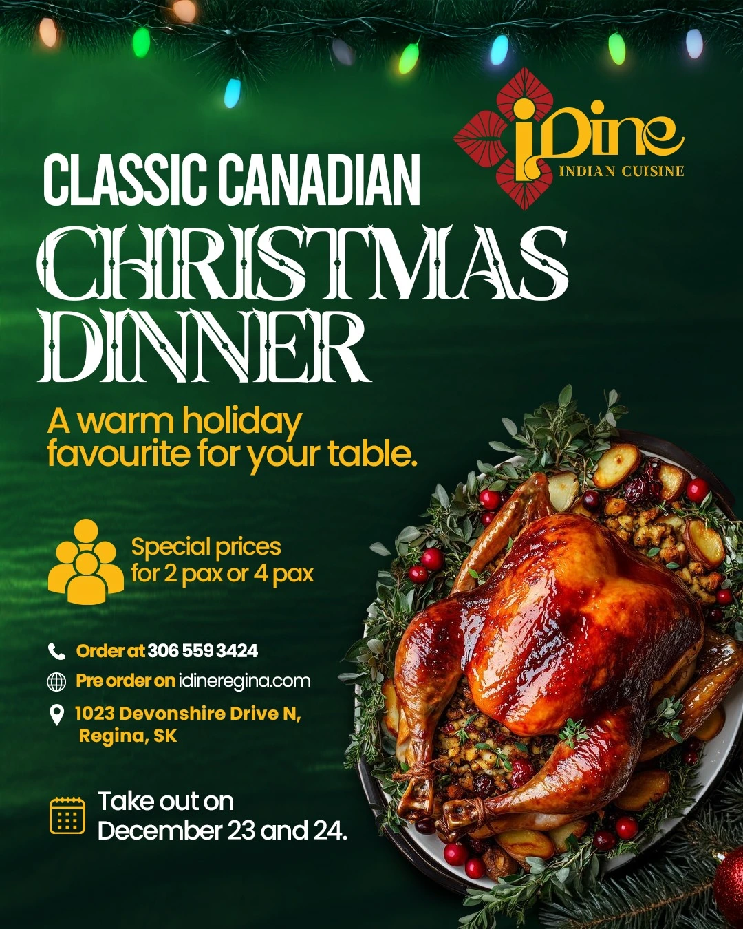 Classic Canadian Christmas Dinner